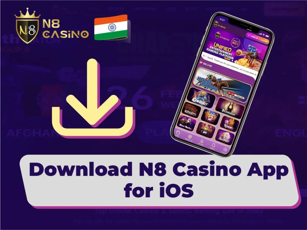 Download N8 Casino App for iOS (iPhone, iPad)